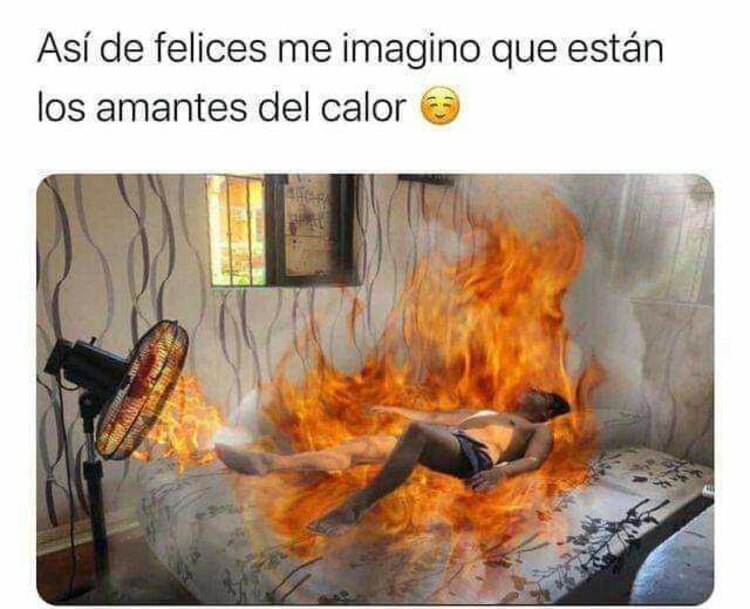 Memes ola de calor.