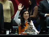 La presidenta de la mesa directiva, Kenia López Rabadán