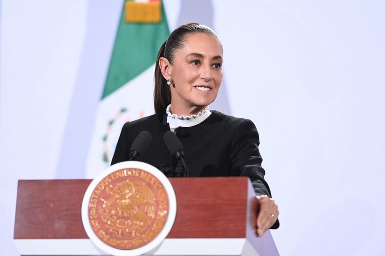 La presidenta Claudia Sheinbaum Pardo.