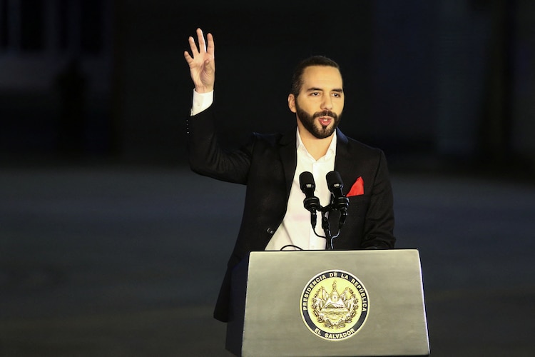 Nayib Bukele, presidente de El Salvador.