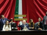 Designación de los consejeros del Instituto Nacional Electoral (INE) mediante insaculación, durante la sesión ordinaria de la Cámara de Diputados