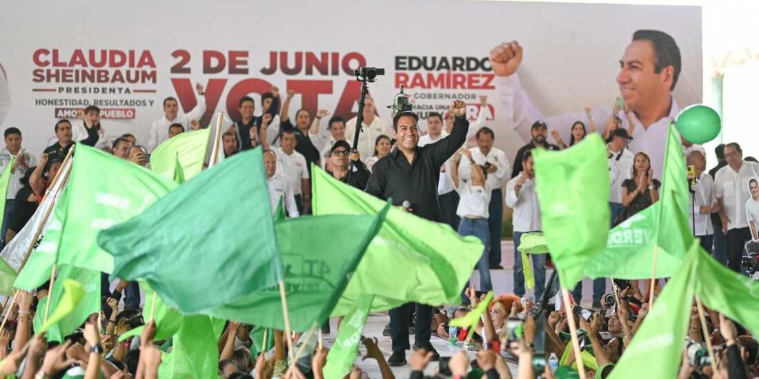 Eduardo Ramírez cierra campaña en Tapachula, Chiapas.