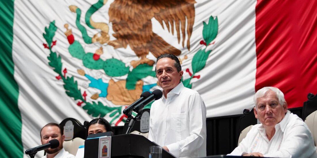 Quintana Roo avanza en materia de seguridad, afirmó el gobernador Carlos Joaquín González.