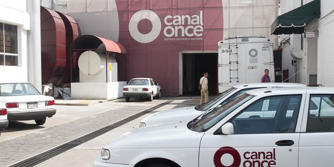 Un aspecto de las instalaciones de Canal Once.