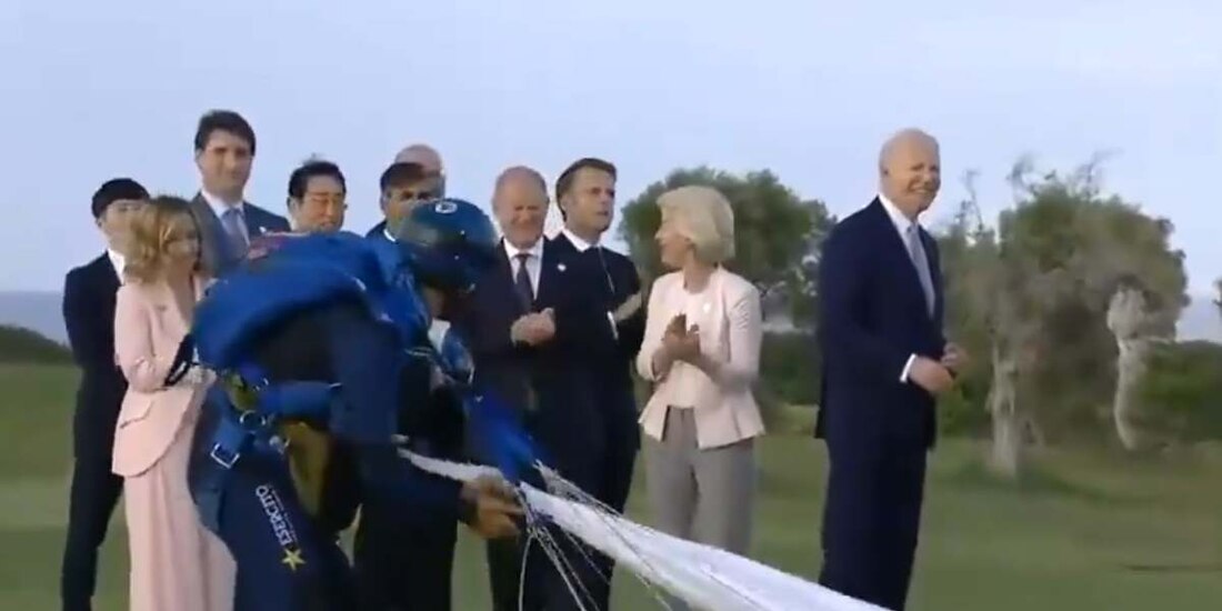 VIDEO. Así fue el nuevo despiste de Joe Biden durante reunión del G-7 en Italia.