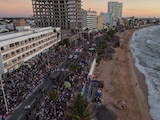 Desfile “Arriba la Tambora” del Carnaval de Mazatlán 2026.