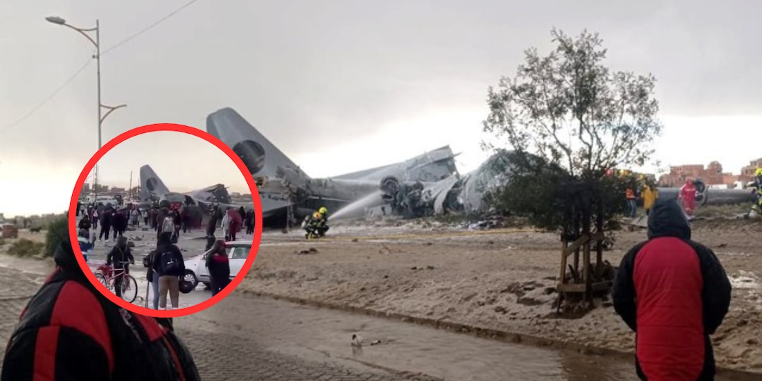 Ignoran a heridos y sustraen dinero tras desplome de avión militar