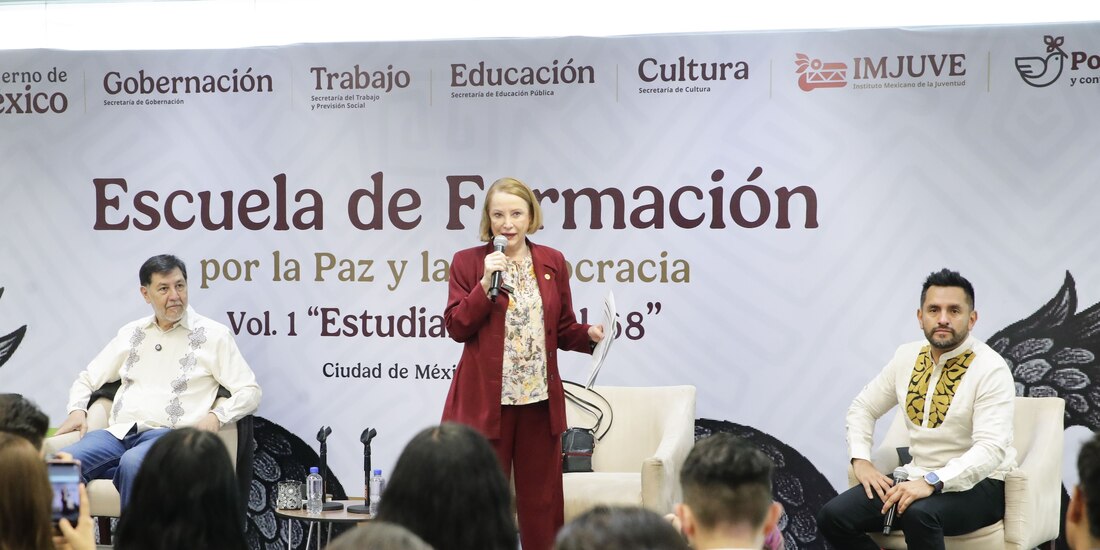 Laura Itzel Castillo Juárez, hizo un llamado a los jóvenes para avanzar en la transformación