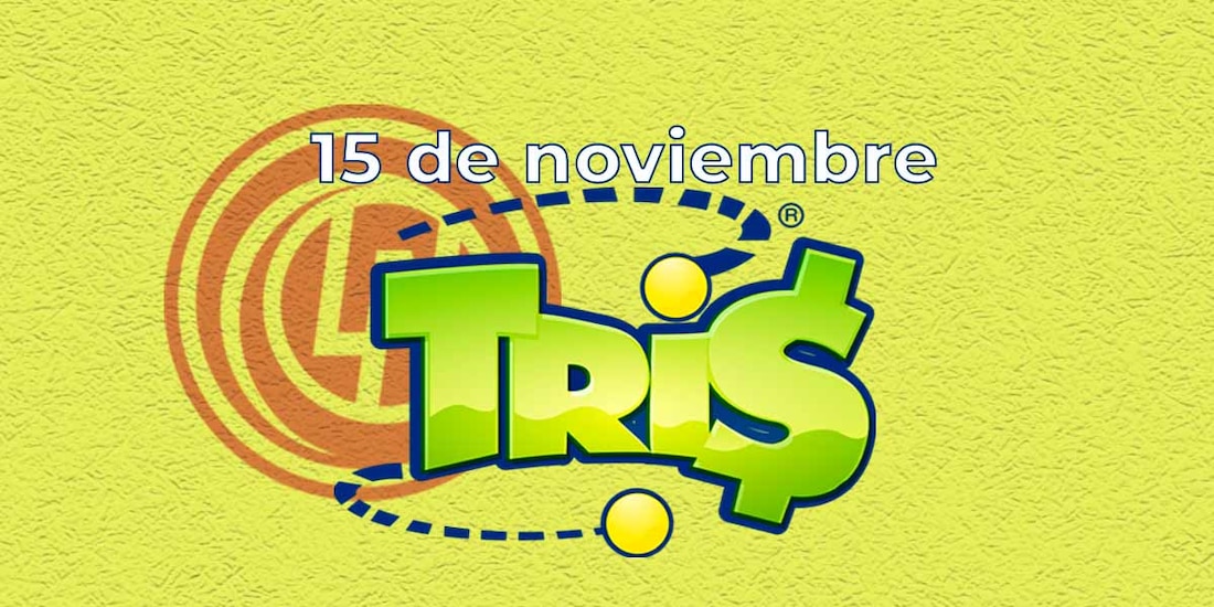 Resultados del Tris de hoy 15 de noviembre del 2024.