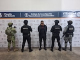 Autoridades estatales y federales detuvieron a Iván Martín "N", presunto coautor material de feminicidio de Valeria Márquez.