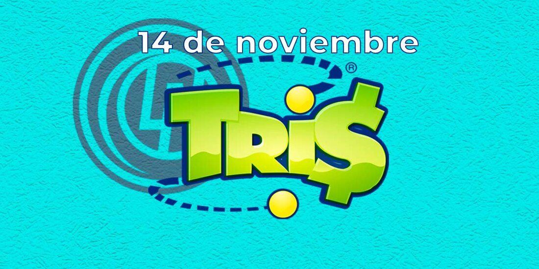 Resultados del Tris de hoy 14 de noviembre del 2024.
