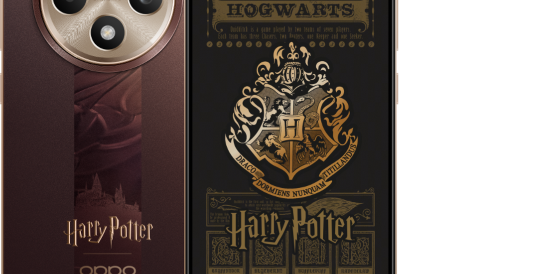 OPPO y Harry Potter colaboran para el nuevo diseño Reno 12 F.
