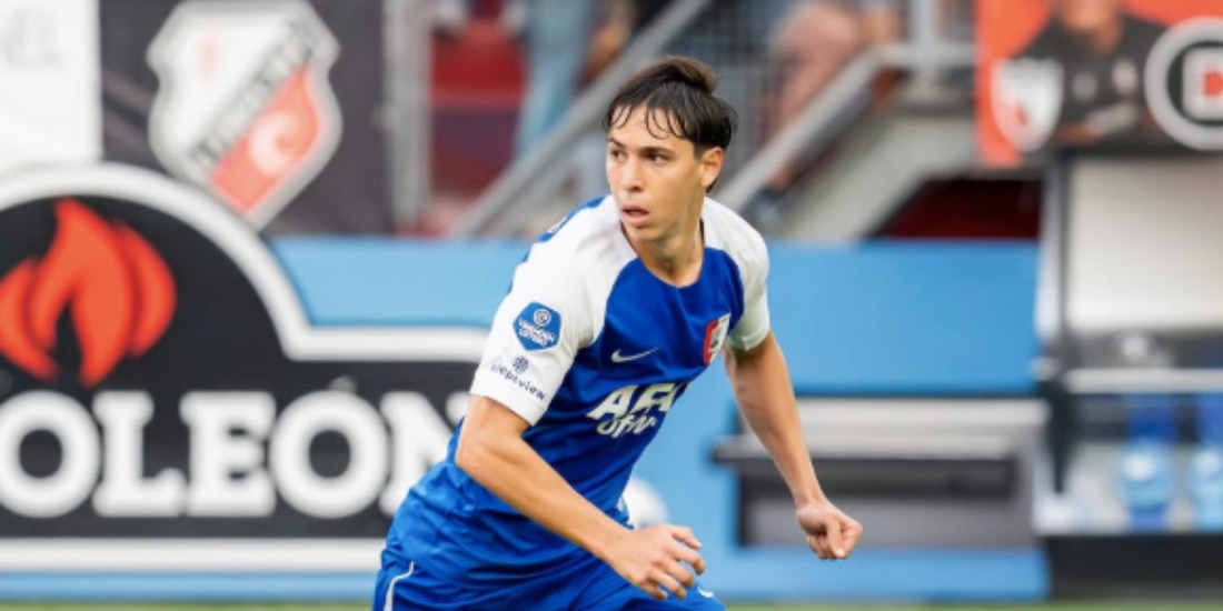 Mateo Chávez puso un par de asistencias en el 4-1 del AZ Alkmaar sobre el Utrecht.