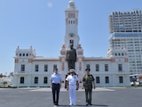 Los Secretarios de Defensa y Marina de México se reunieron con el Comandante del Comando Norte de Estados Unidos.