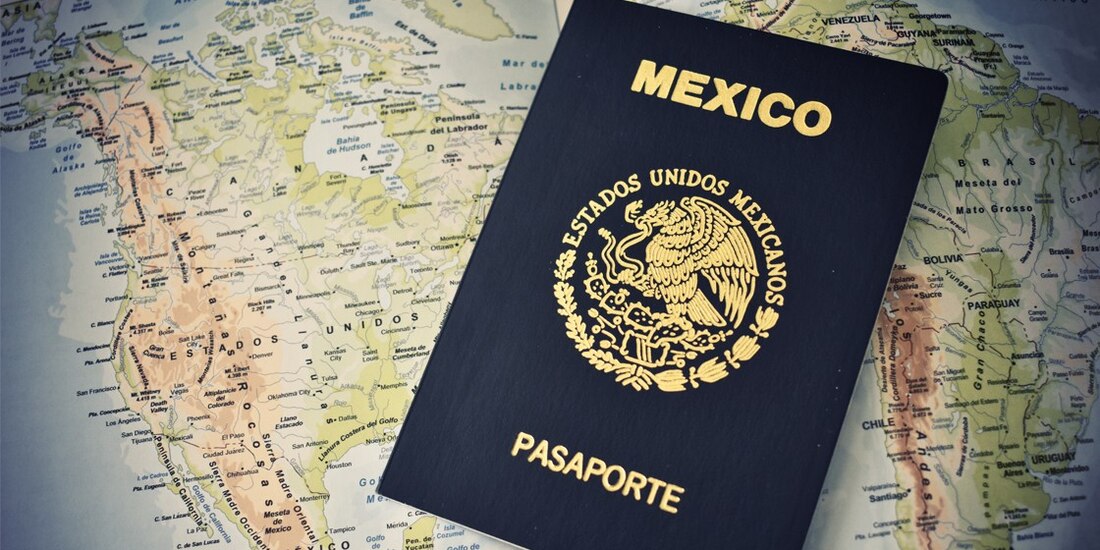 Pasaporte mexicano.