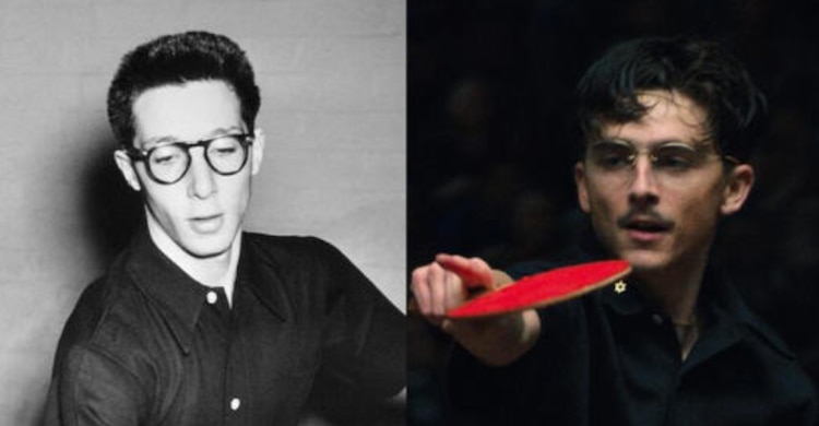 Marty Reisman y Marty Mauser (Timothée Chalamet)