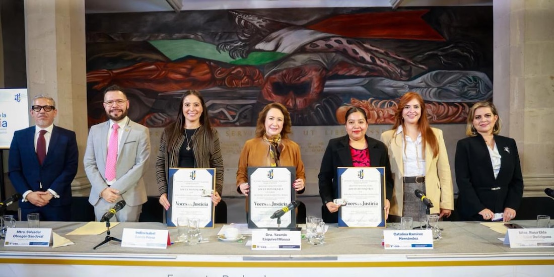 El llamado a ratificar la legitimidad en los tribunales mediante el estudio técnico y la cercanía social fue realizado por la ministra Yasmín Esquivel Mossa.