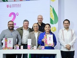 Clara Brugada encabeza conferencia previa a la entrega oficial de su Segundo Informe de Gobierno.