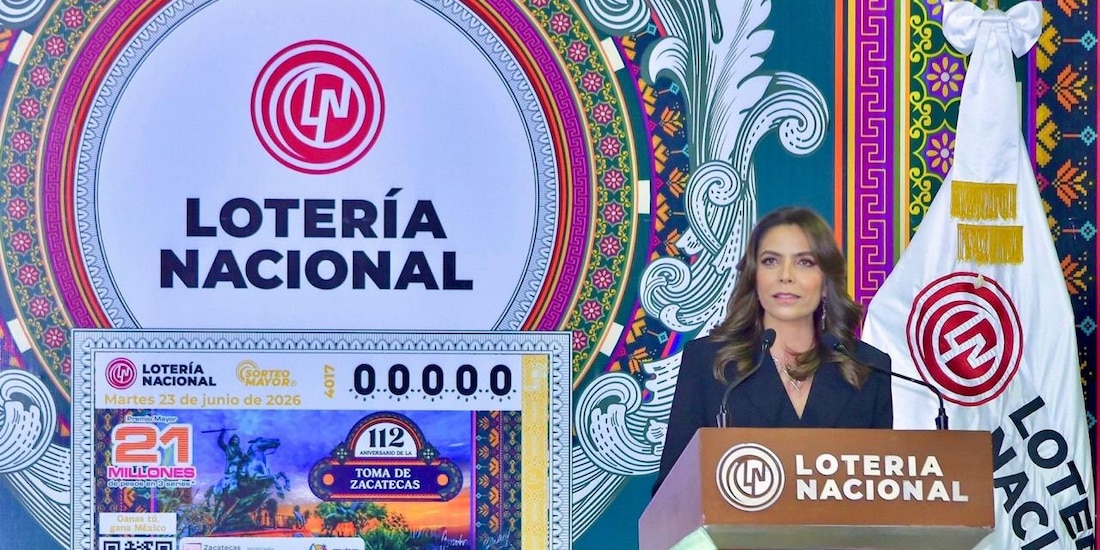 La directora general de Lotería Nacional, Olivia Salomón.