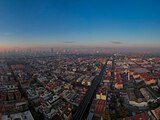 Ciudad de México, durante el primer amanecer del 2023.