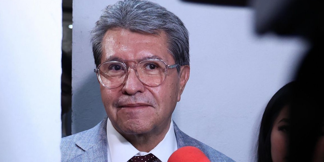 Ricardo Monreal, coordinador de la bancada guinda en San Lázaro