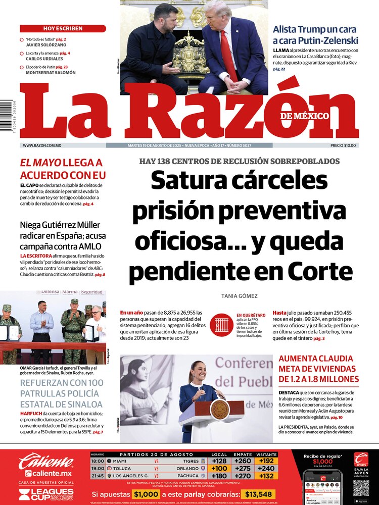 La Razón 19 Agosto 2025