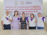 En Guerrero, las mujeres avanzan con seguridad, justicia y oportunidades en la ruta de la transformación, dice Evelyn Salgado.