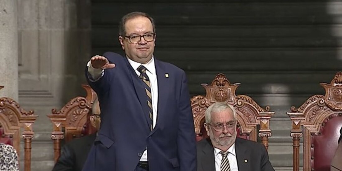 Leonardo Lomelí, nuevo rector de la UNAM.