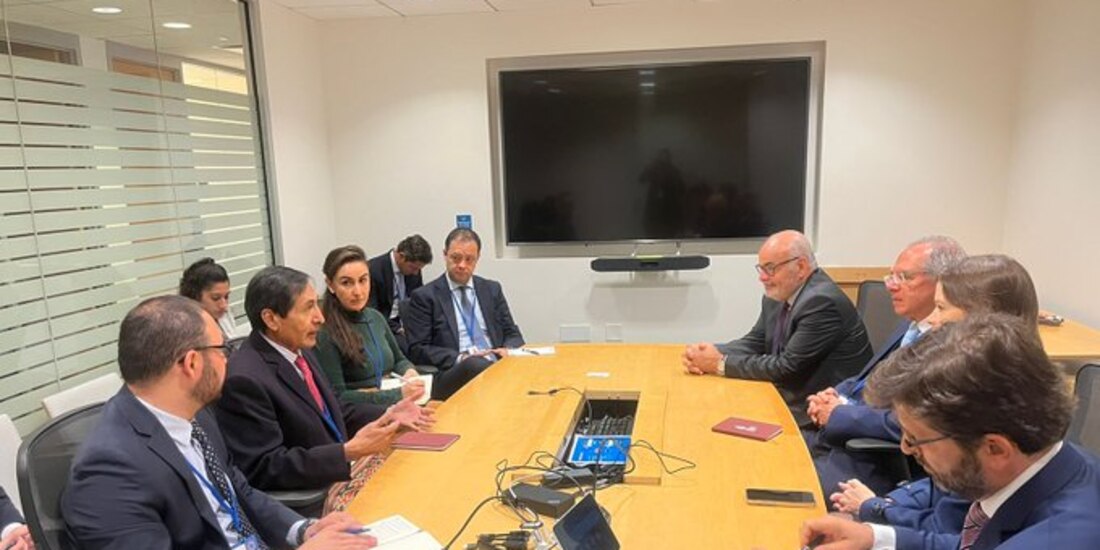 El secretario de Hacienda y Crédito Público, Rogelio Ramírez de la O, acude a la reunión ministerial de Finanzas y Agricultura del G20 y del Consejo de las Américas, en Washington, Estados Unidos