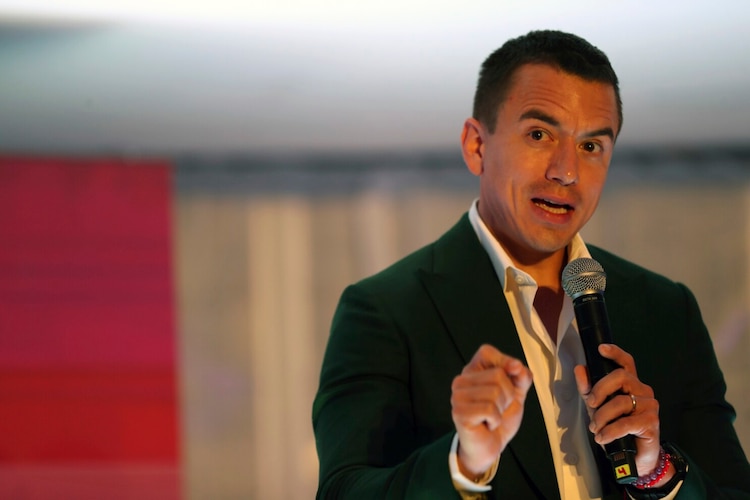 Daniel Noboa, presidente de Ecuador.