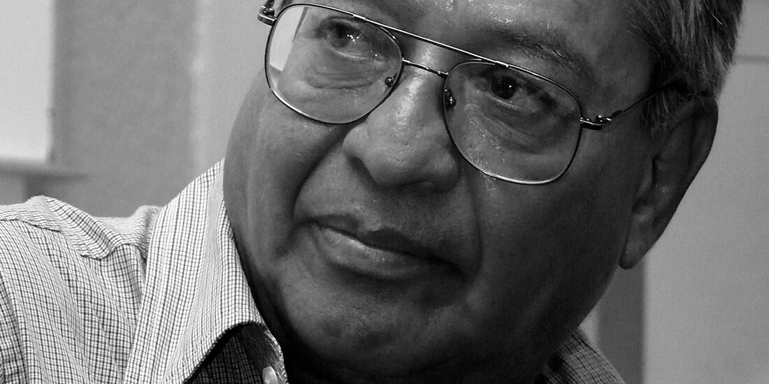 José Agustín en el Palacio de Minería, en 2011.