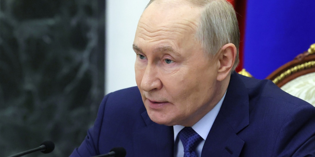 Vladimir Putin, presidente de Rusia, en un evento en Moscú, el 15 de mayo.