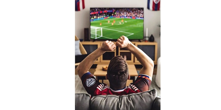 Disfruta los partidos de una forma relajada.