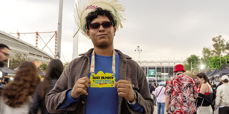 Fans portaron atuendos que aluden a Puerto Rico.