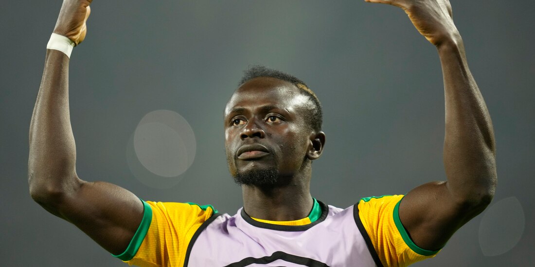 Sadio Mané es la gran estrella de la Selección de Senegal.