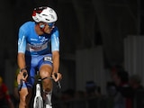 Isaac del Toro después de finalizar la Tirreno-Adriático