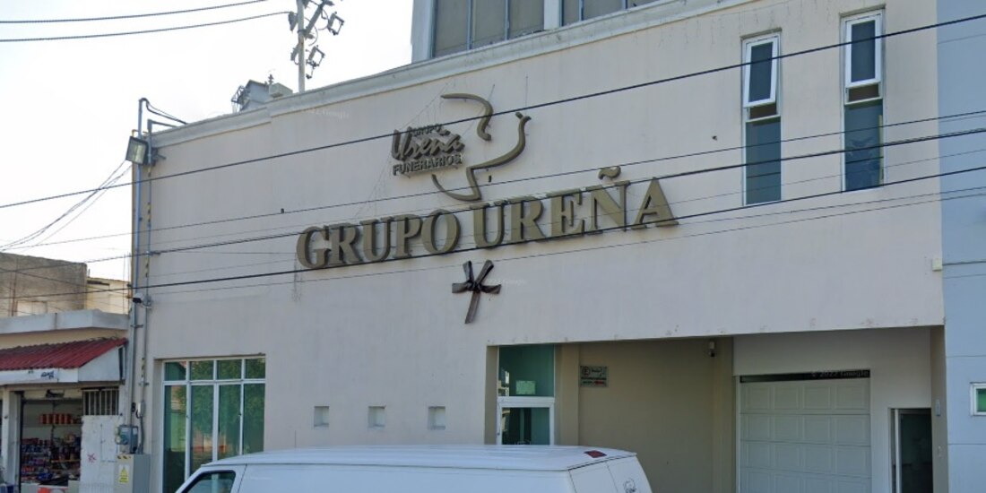 Funeraria en León, Guanajuato, donde, según reportes, se despidió a Milagros Montserrat.