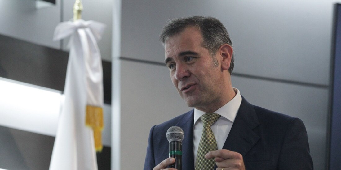 Lorenzo Córdova, consejero presidente del INE.