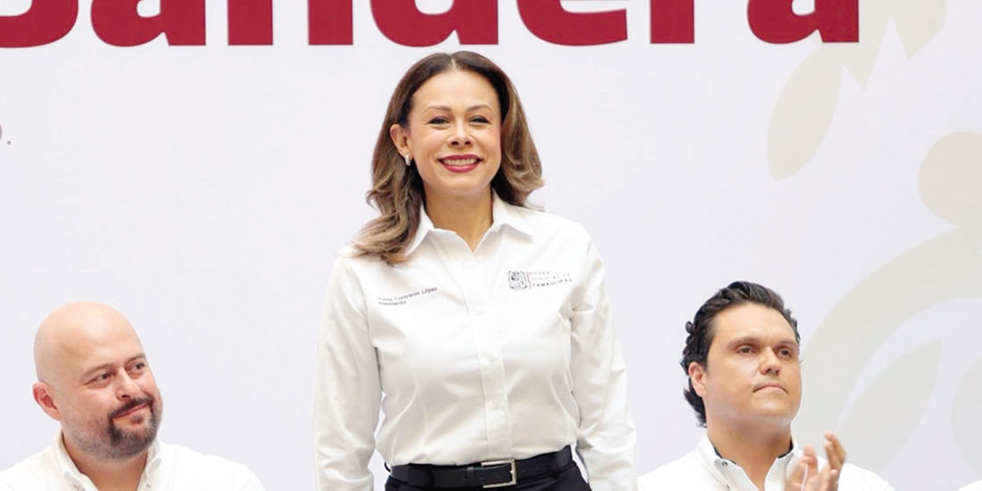 TANIA CONTRERAS, presidenta del Supremo Tribunal de Tamaulipas, ayer.