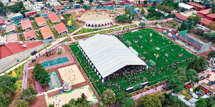 Panorámica del área de la Utopía Centli.