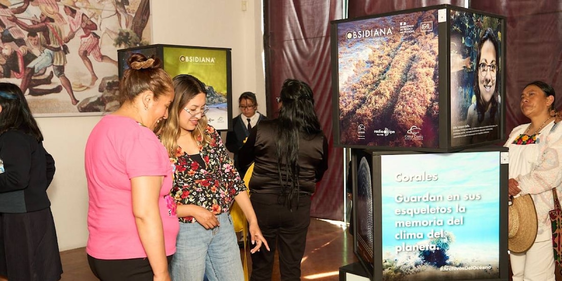 El recorrido pedagógico del museo interactivo tuvo su primera escala en el Museo Batalla del Monte de las Cruces, en La Marquesa.