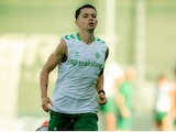 Álvaro Fidalgo en un entrenamiento del Real Betis.