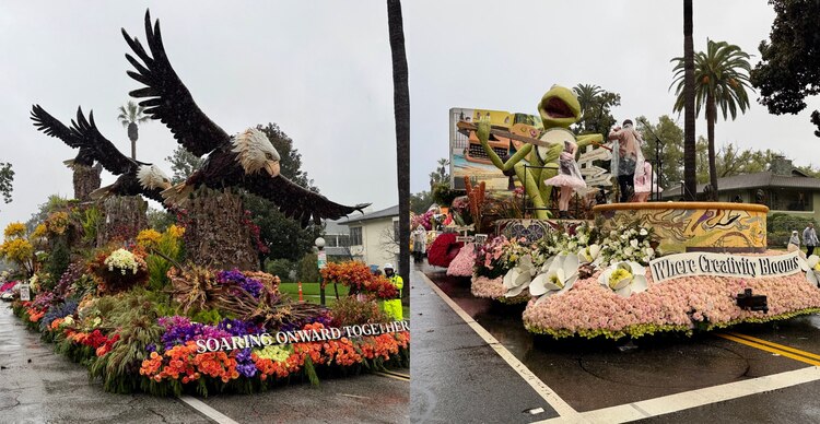 Carrozas del Desfile de las Rosas 2026