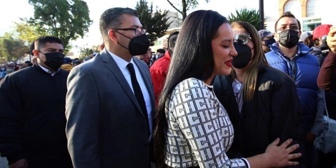 Sandra Cuevas, alcaldesa en Cuauhtémoc.