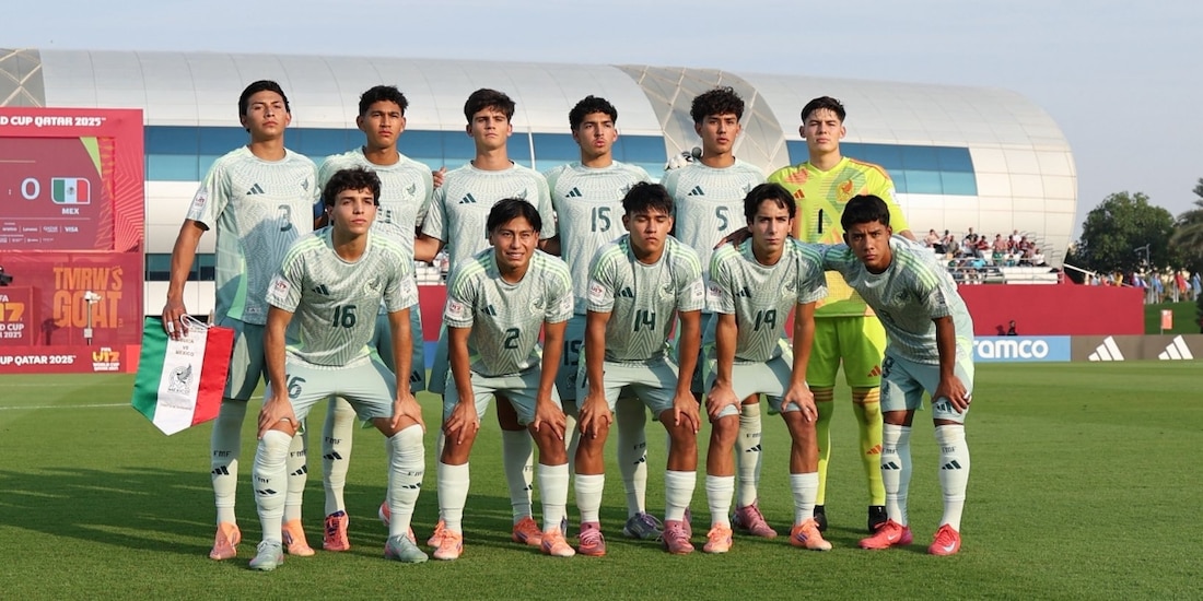 México Sub-17 avanza a 16vos de final de la Copa del Mundo en Qatar 2025