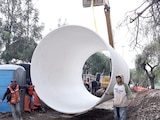 EL GOBIERNO local lleva a cabo 54 obras hidráulicas en Iztapalapa para contrarrestar las inundaciones.