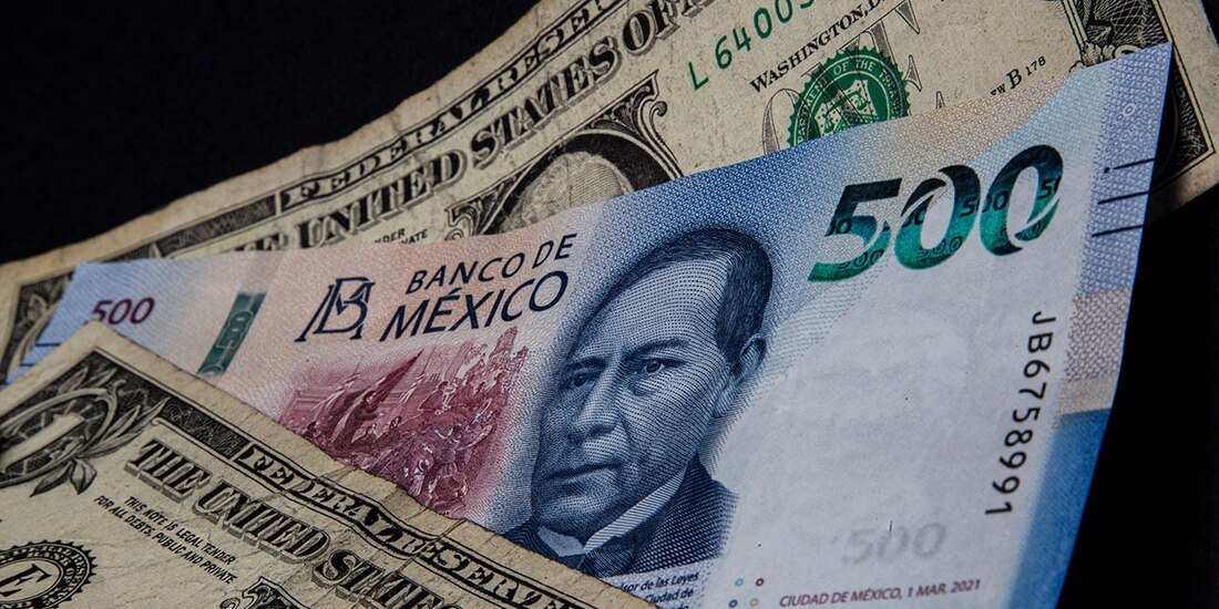 El precio del dólar hoy en México.