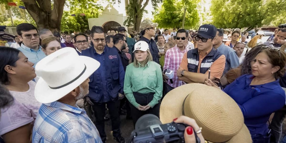 La Gobernadora Yeraldine Bonilla acudió personalmente a dialogar con los damnificados para evaluar las afecciones en sus domicilios.