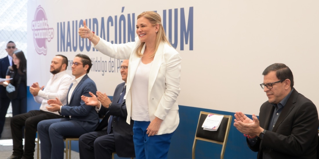 Maru Campos inaugura el nuevo Centro de Justicia para Mujeres en Parral.