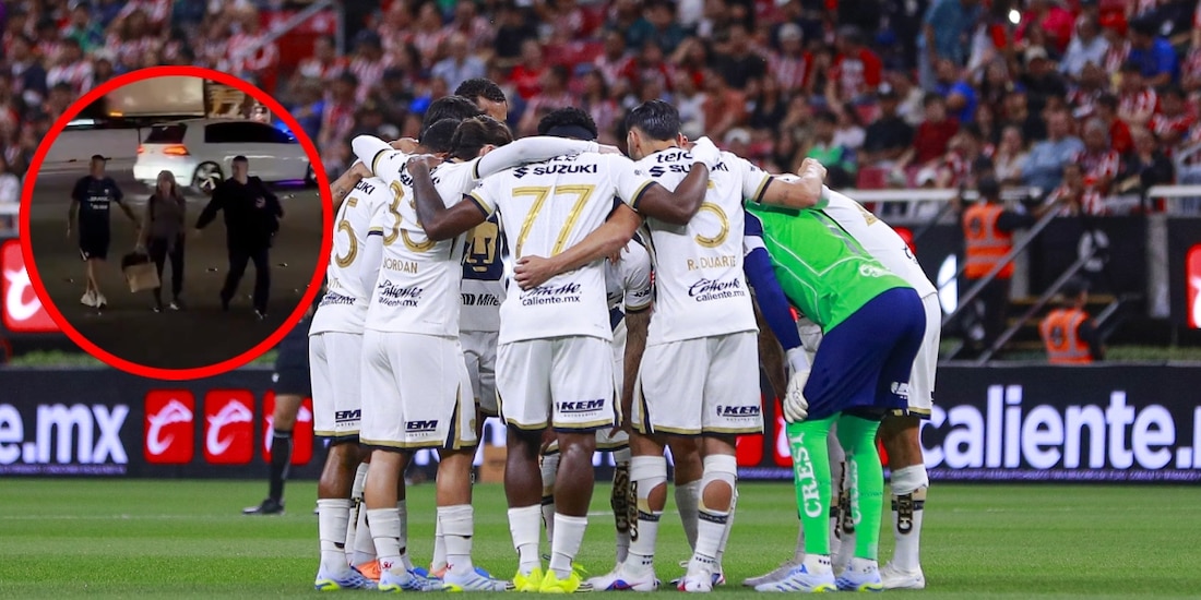 Jugadores de Pumas se quedaron varados en Guadalajara tras su juego contra Chivas.